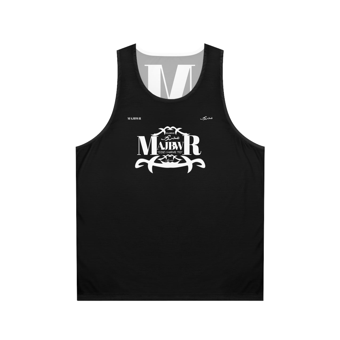 MAJBWR - Stylish Unisex Tank Top  AOP Offset