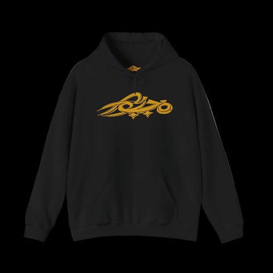 MAJBWR -Gold Tribal Moto Hoodie — "Coz I Have To" Graphic Pullover