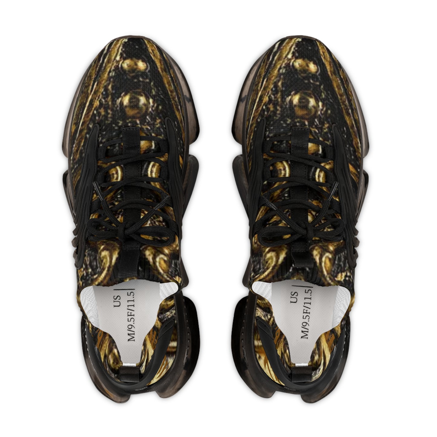 MAJBWR - Gold Crown Sneakers