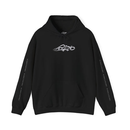 MAJBWR - Ghost White Back Crown Diamond Edition Hoodie