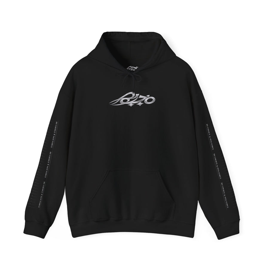 MAJBWR - Ghost White Back Crown Diamond Edition Hoodie