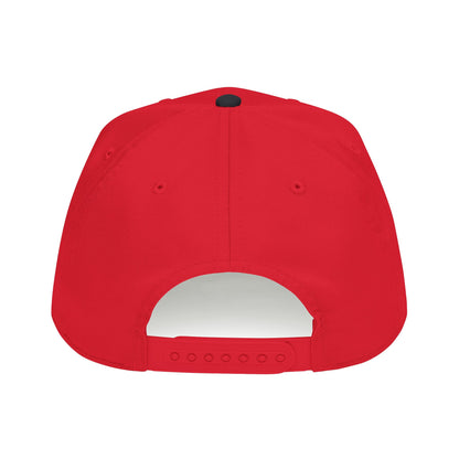 MAJBWR - Gold King Crown Mid Profile Baseball Cap — Embroidered Hat