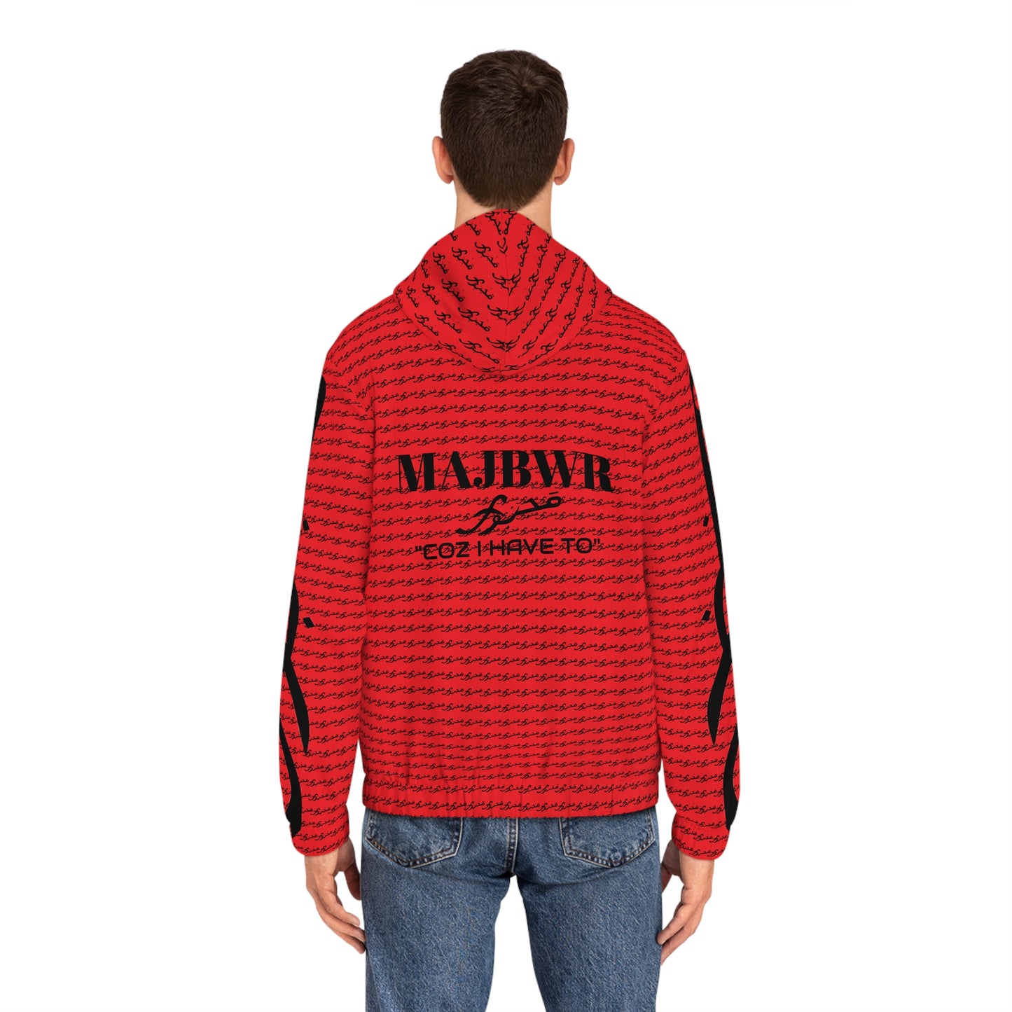 MAJBWR - Full-Zip Hoodie Red