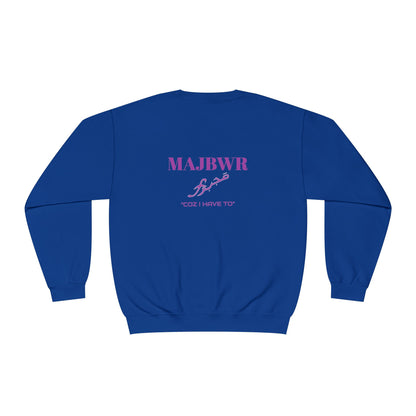 MAJBWR - Unisex Crewneck Sweatshirt Purple