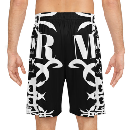 MAJBWR - AOP Basketball Shorts Athletic Court Style