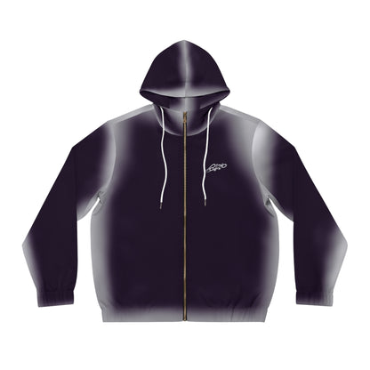 MAJBWR — Ghost Smoke Deep Purple Hoodie Full-Zip