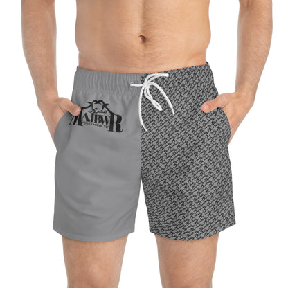 MAJBWR - Grey Swim Trunks