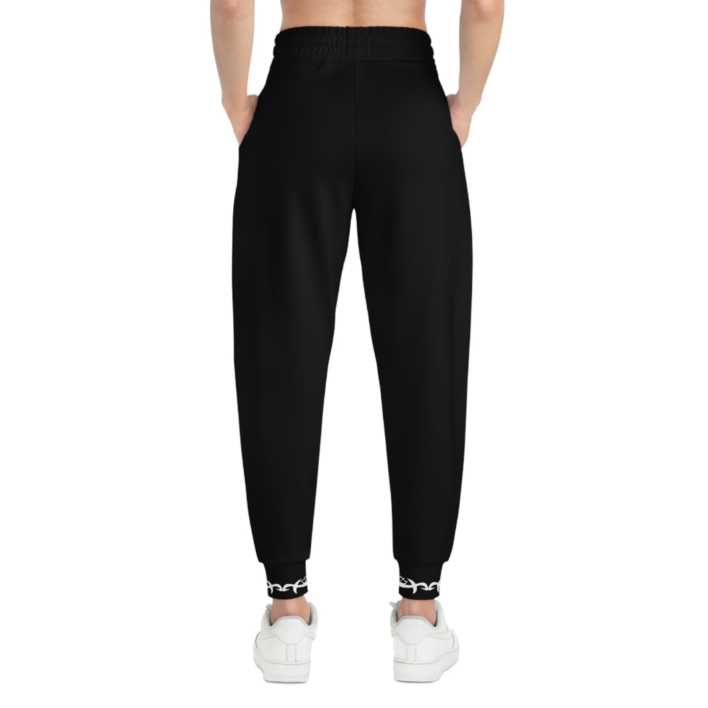 MAJBWR - Black & White Print Joggers 3 Flex