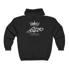 MAJBWR - Black Ghost White Full-Zip Hoodie - Essential Edition