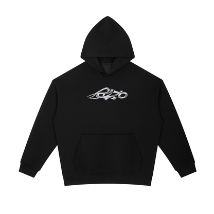 MAJBWR - GHOST WHITE HEAVYWEIGHT OVERSIZED HOODIE — SIGNATURE EDITION
