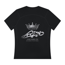MAJBWR - SILVER CROWN PERFORMANCE T-SHIRT — ACTIVE EDITION